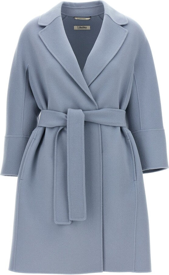 Arona Coats And Trench Coats Light Blue