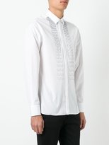 Thumbnail for your product : Lanvin embroidered stripe detail shirt