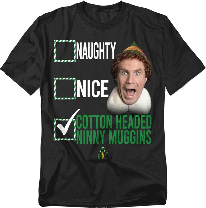 Elf Men's Not Naughty Not Nice T-Shirt