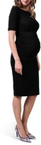Thumbnail for your product : Isabella Oliver Ruched Maternity Dress