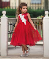 trish scully red dress