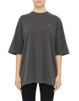 Balenciaga Classic Logo Short Sleeve Oversized Tshirt
