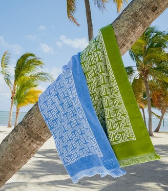 Tory Burch T-Tile Beach Towel