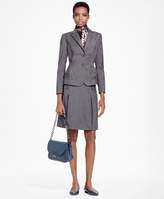 Thumbnail for your product : Brooks Brothers Tropical Wool A-Line Skirt