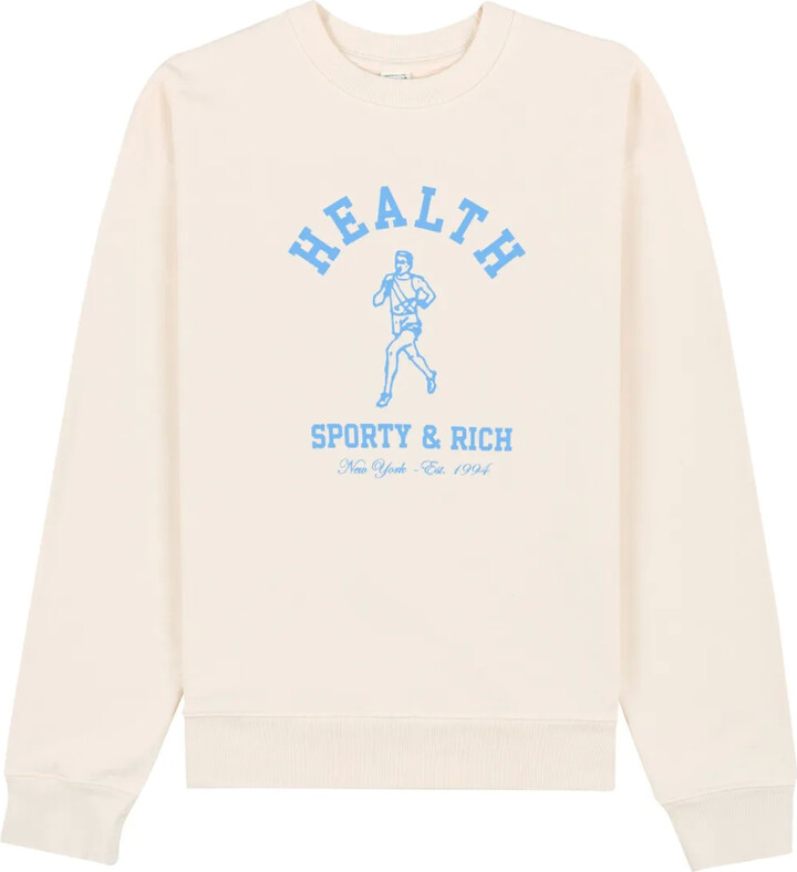 Sporty & Rich NY Running Club cotton sweatshirt