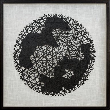 Yosemite Home Decor 'Strongest Ties' - 35"X35" Mixed Media Shadowbox, Framed Under Glass