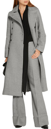 Co Double-Breasted Wool And Silk-Blend Coat
