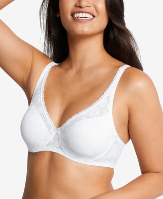 Bali Double Support Back Smoothing Wirefree Bra with Cool Comfort DF0044 -  Macy's