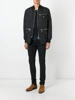 Thumbnail for your product : DSQUARED2 zip detail bomber jacket