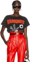 Thumbnail for your product : MadeWorn Ramones Loco Live Crew Tee in Coal | FWRD
