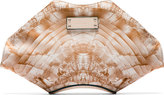 Thumbnail for your product : Alexander McQueen Blush Lace & Ruffle De Manta Small Clutch