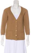 Thumbnail for your product : Prada Wool Button-Up Cardigan