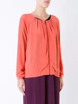 Thumbnail for your product : Roberto Collina blouse zipped jacket