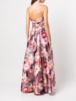 Thumbnail for your product : Sachin + Babi abstract-print Brielle gown