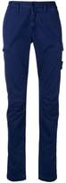 Thumbnail for your product : Stone Island logo patch skinny trousers
