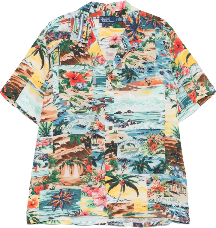 Polo Ralph Lauren Patchwork Shirt ShopStyle