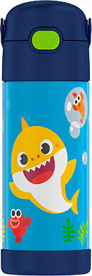Thermos Shark Stainless Steel 12oz.Funtainer Water Bottle