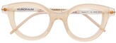 Thumbnail for your product : Kuboraum Frosted-Frame Glasses