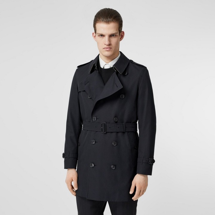 burberry short raincoat