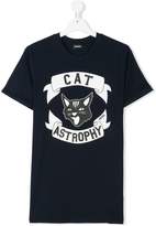 Thumbnail for your product : Diesel Kids Teen Cat Astrophy print T-shirt