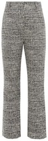 Thumbnail for your product : Goat Joey Kick-flare Tweed Trousers - Navy