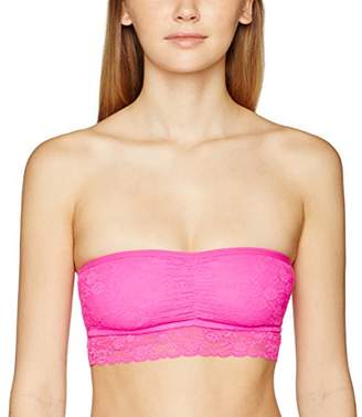 New Look Lingerie Women's 5149739 Bandeau Top, (Dark Pink), 8