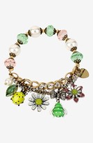 Thumbnail for your product : Betsey Johnson 'Vintage Bugs' Stretch Bracelet