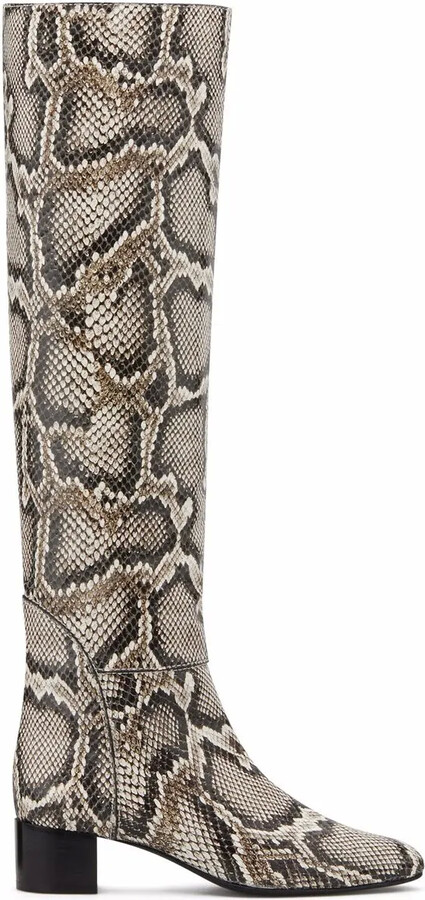 snakeskin boots uk