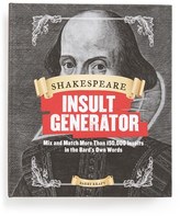 Thumbnail for your product : Chronicle Books Shakespeare Insult Generator Book