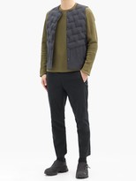 Thumbnail for your product : Descente Tapered Technical-twill Trousers - Black