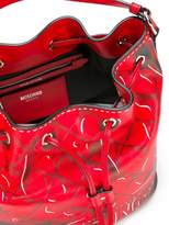 Thumbnail for your product : Moschino trompe-l'oeil bucket tote
