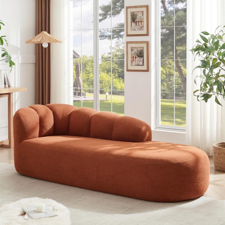 Christopher Knight Home Presie Upholstered Boneless Chaise Lounge Chair Indoor