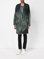 Thumbnail for your product : Avant Toi degradé midi coat - women - Linen/Flax - S