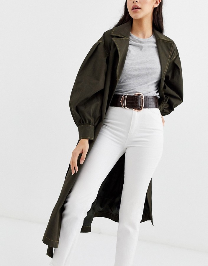 women's double prong belt