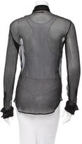 Thumbnail for your product : Jean Paul Gaultier Sheer Blouse