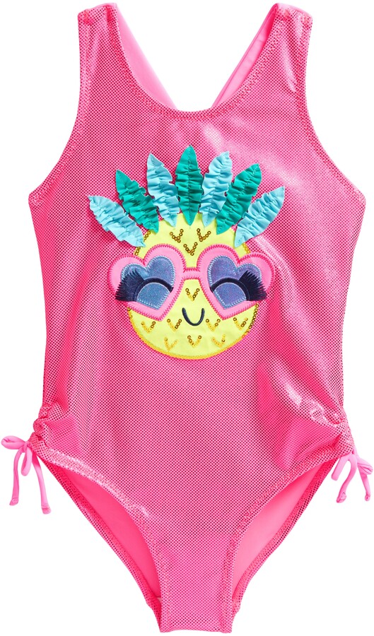 baby girl pineapple swimsuit