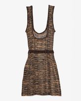 Thumbnail for your product : Missoni Mare Belted Metallic Mini Tank Dress