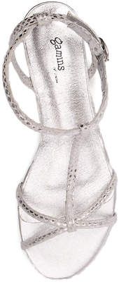 Gamins Nisala Silver metallic Sandals Womens Shoes Casual Sandals-flat Sandals