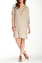Thumbnail for your product : Tommy Bahama Two Palms Embroidered Linen Dress