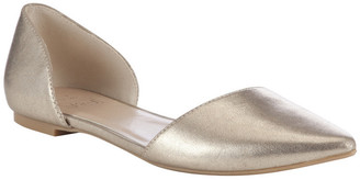 F&F Metallic Two Part Pointed Toe Shoes