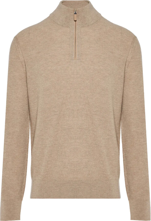 Ermenegildo Zegna Men's Half-Zip Sweaters | ShopStyle