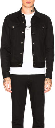 Givenchy Taping Denim Jacket in Black | FWRD