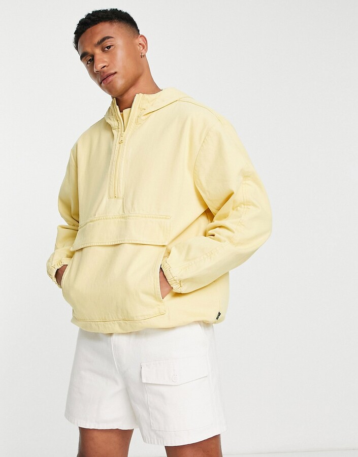 Levi's fresh capsule sutro anorak jacket in yellow with hood - ShopStyle