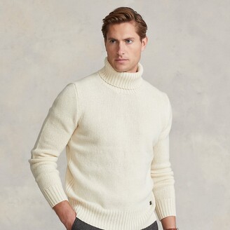 Ralph Lauren Wool-Cashmere Turtleneck Sweater - ShopStyle