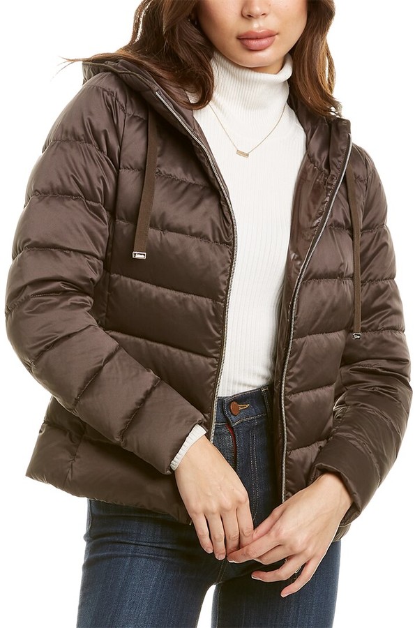 Herno Short Down Jacket ShopStyle Puffers