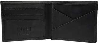 MAHI Leather - Classic Leather Wallet In Ebony Black