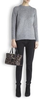 Thumbnail for your product : Coach Crosby printed calf hair tote