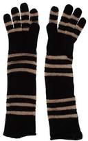 Thumbnail for your product : Portolano Striped Knit Gloves