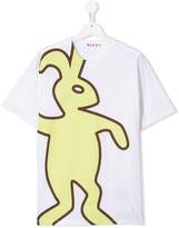 Thumbnail for your product : Marni Kids rabbit print T-shirt