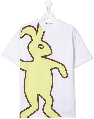 Marni Kids rabbit print T-shirt
